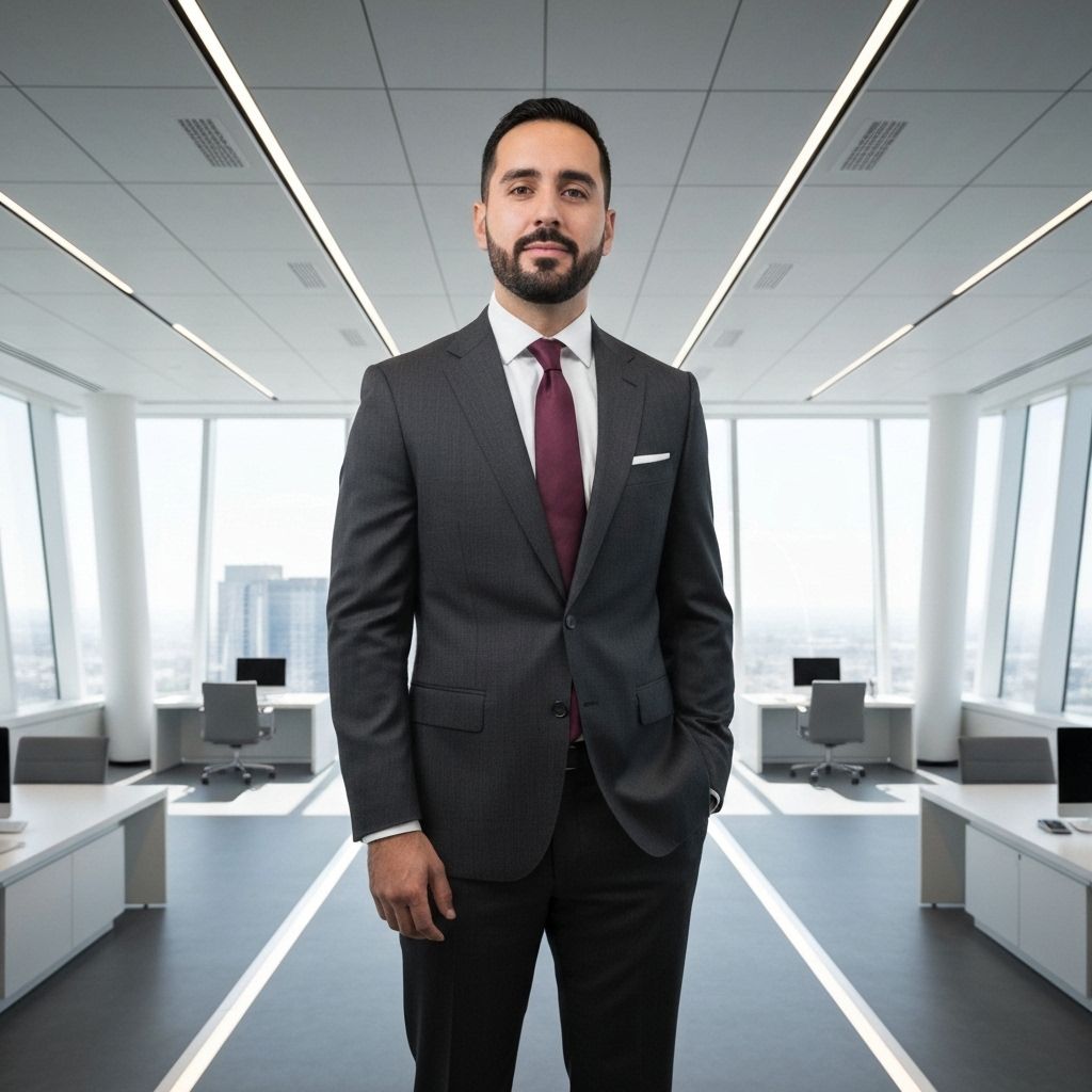 Business owner in modern office